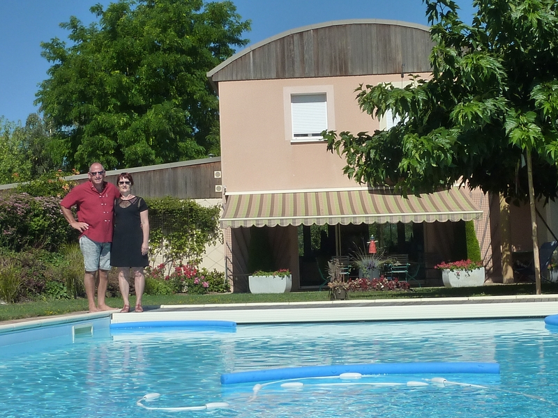 chambre d'hôtes avec piscine près de Vierzon et Bourges (Brinay)